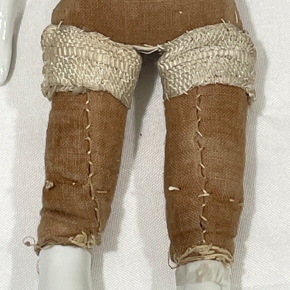 HERTWIG GERMAN ANTIQUE CHINA DOLL c.1880, Genuine - Picture 11 of 16